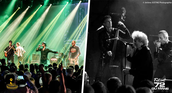 Little Bob Blues Bastards, With U2 Night (U2 tribute band), 8 groupes au programme au festival 72 du masn le 11 juillet 